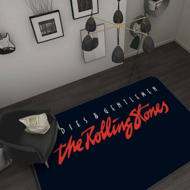 3D THE ROLLING STONES ROCK BAND NON-SLIP RUG MAT 201