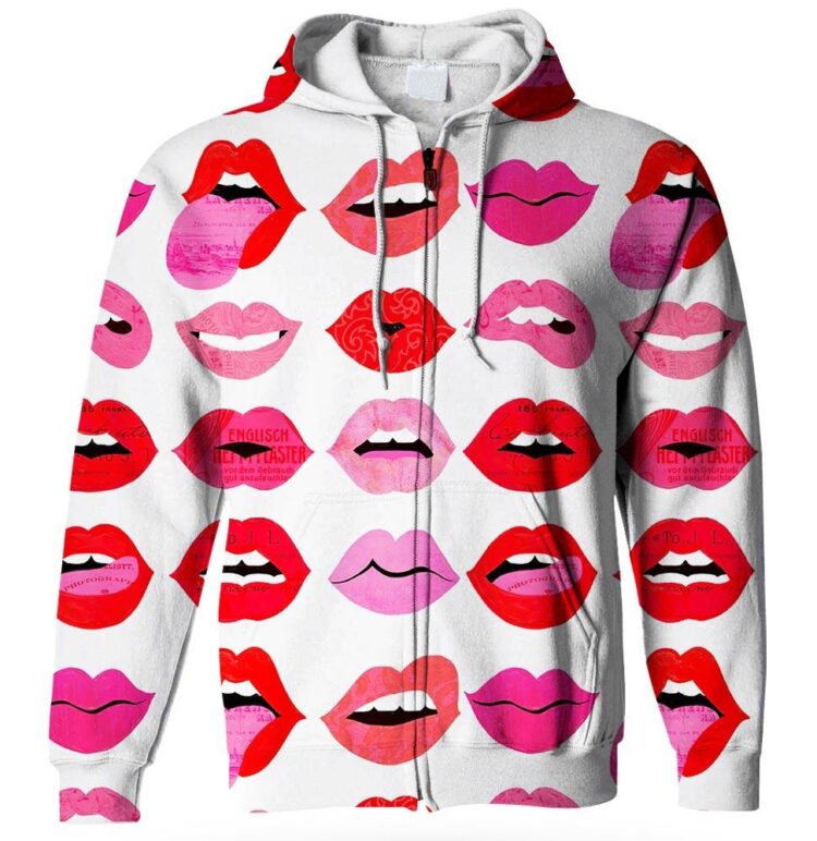 Lips Of Love 3D The Rolling Stones Shirt