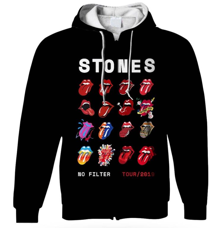 Licks Evolution The Rolling Stones 2019 Tour Shirt