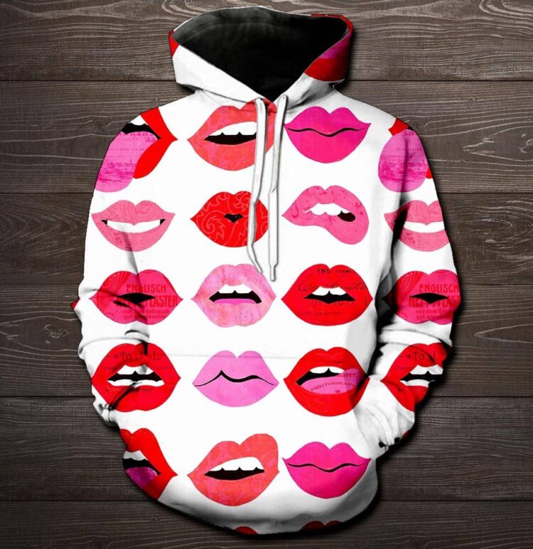 Lips Of Love 3D The Rolling Stones Shirt