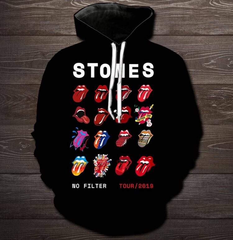 Licks Evolution The Rolling Stones 2019 Tour Shirt