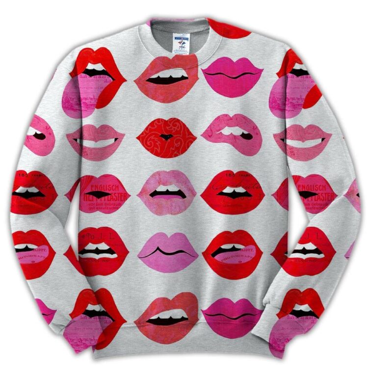 Lips Of Love 3D The Rolling Stones Shirt