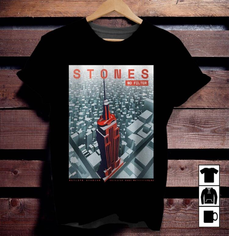 East Rutherford Empire State Building The Rolling Stones 2019 Tour Shirt