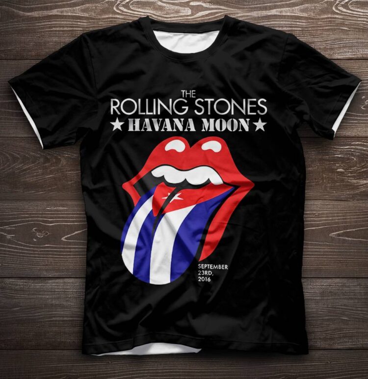 Havana Moon The Rolling Stones 2019 Tour Shirt