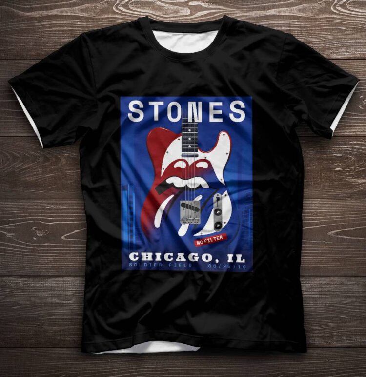 Blues Chicago The Rolling Stones Tour 2019 Shirt