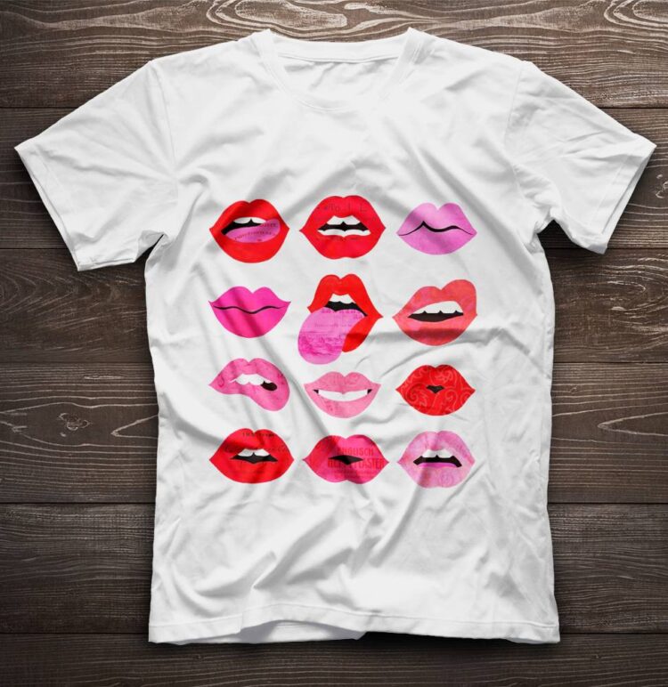 Lips Of Love The Rolling Stones Shirt