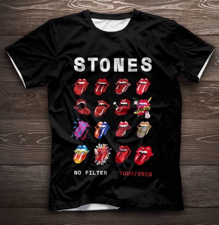 Licks Evolution The Rolling Stones 2019 Tour Shirt