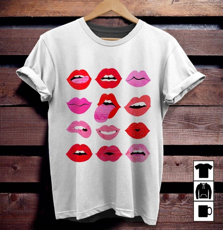 Lips Of Love The Rolling Stones Shirt