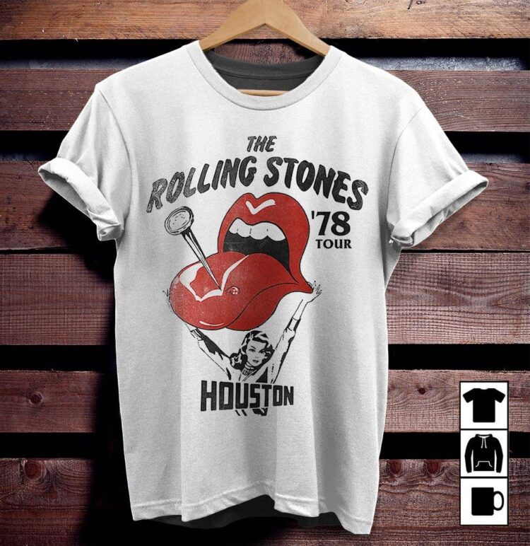 Houston '78 The Rolling Stones 2020 Tour Shirt