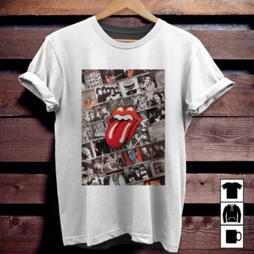 The Rolling Stones Legend Rock Band Timeline Shirt - White