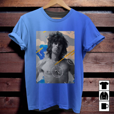 The Rolling Stones RUFFMERCY Keith Shirt - Royal Blue