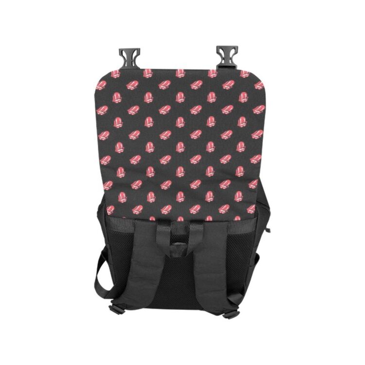 The Rolling Stones Tongue Pattern Shoulders Backpack