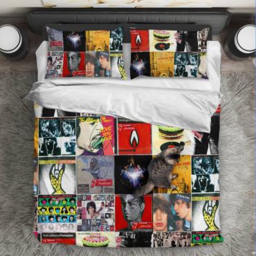 Best Rolling Stones Albums Bedding Set