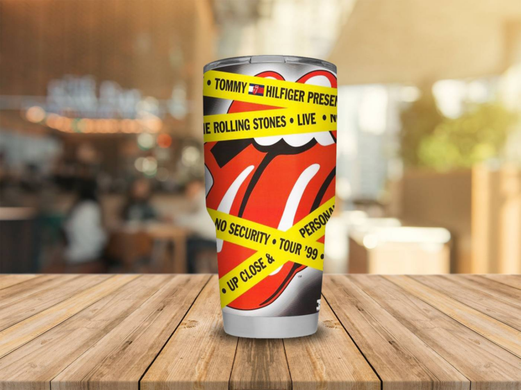 Rolling Stones Live Tour' 99 Tumbler Cup