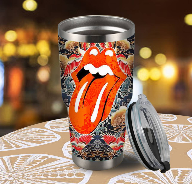 Rolling Stones Japan Pattern Tumbler Cup