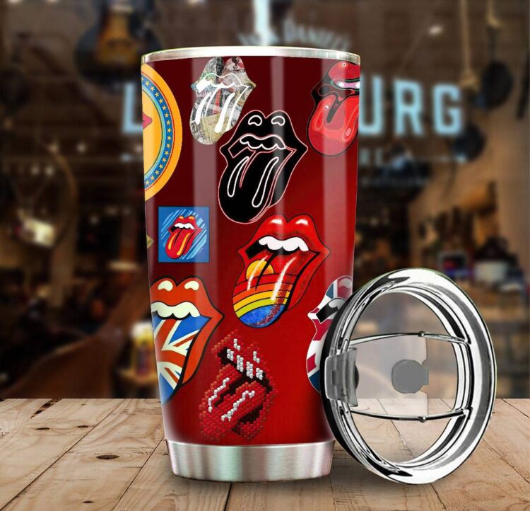 Rolling Stones EST 1962  Stainless Steel Tumbler Cup