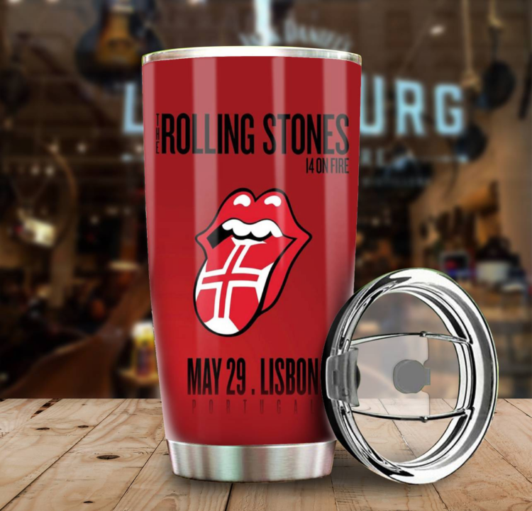 Rolling Stones Flags Tumbler Cup