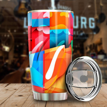 Rolling Stones Flags Tumbler Cup