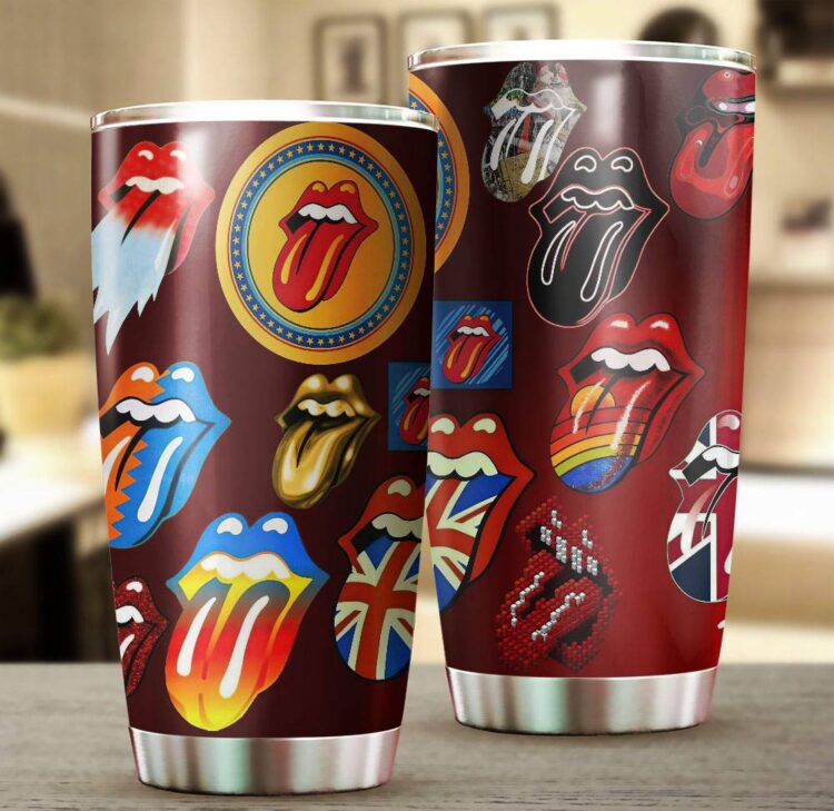 Rolling Stones EST 1962  Stainless Steel Tumbler Cup