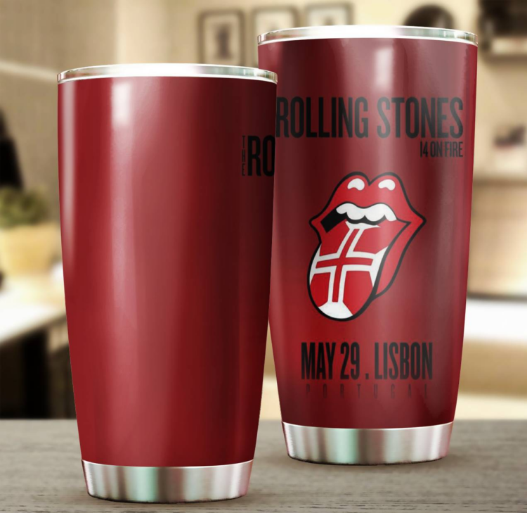 Rolling Stones Flags Tumbler Cup