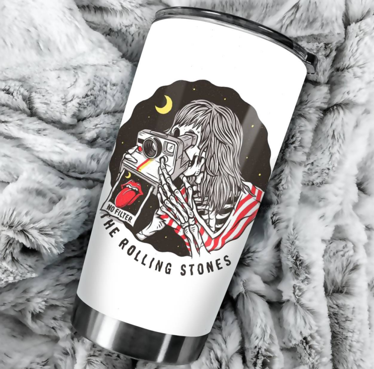 Rolling Stones Letter Tumbler Cup