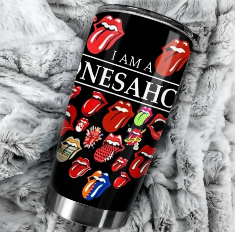 Rolling Stones Stones Aholic Tumbler Cup