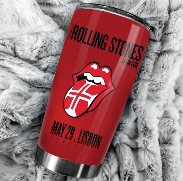 Rolling Stones Flags Tumbler Cup