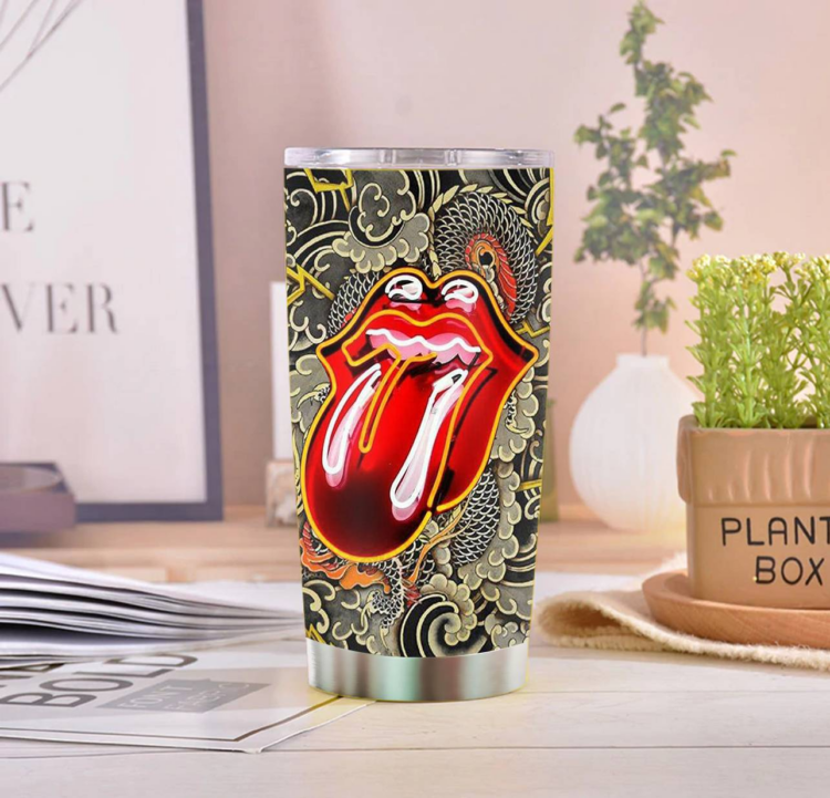 Rolling Stones Flags Tumbler Cup