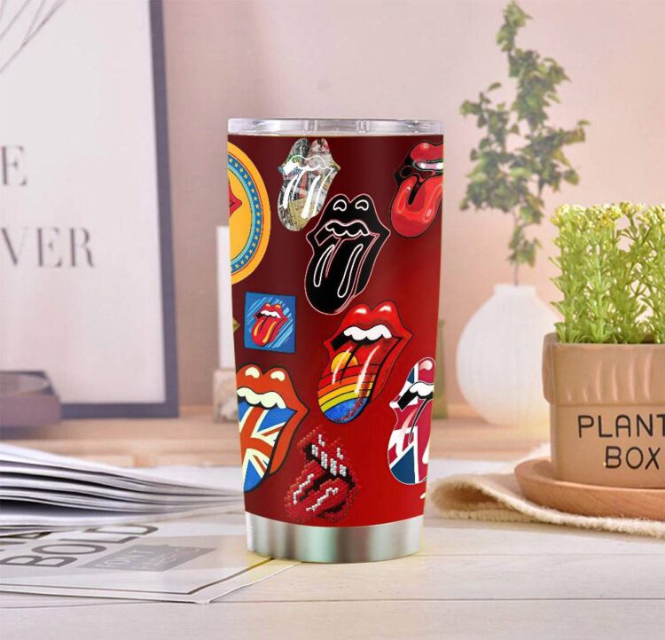 Rolling Stones EST 1962  Stainless Steel Tumbler Cup