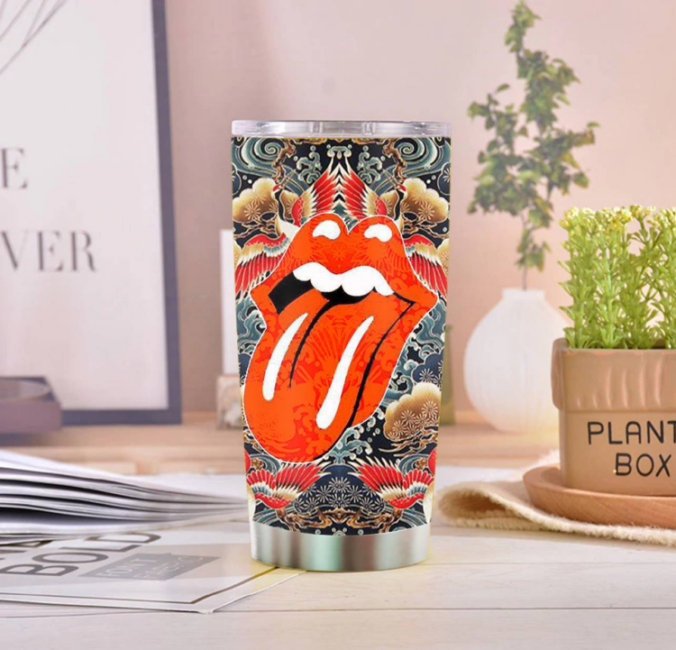 Rolling Stones Japan Pattern Tumbler Cup