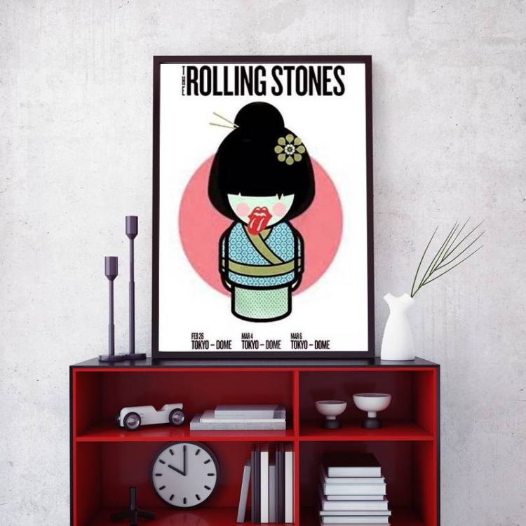 The Rolling Stones Tokyo Dome Canvas