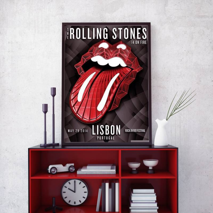 The Rolling Stones Rock in Rio Festival Canvas