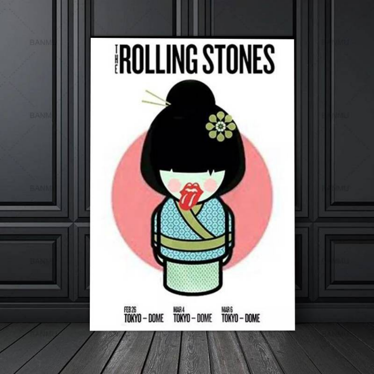 The Rolling Stones Tokyo Dome Canvas