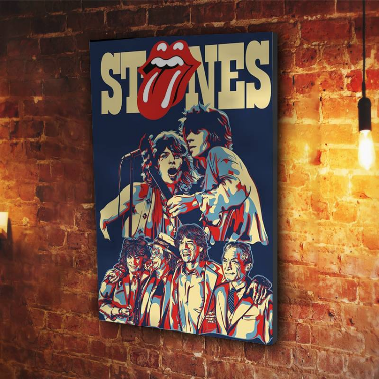 The Rolling Stones Stones Canvas