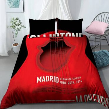 The Rolling Stones 14 On Fire Madrid Bedding Set