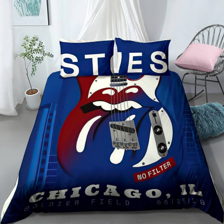 The Rolling Stones No Filter Chicago 2019 Bedding Set