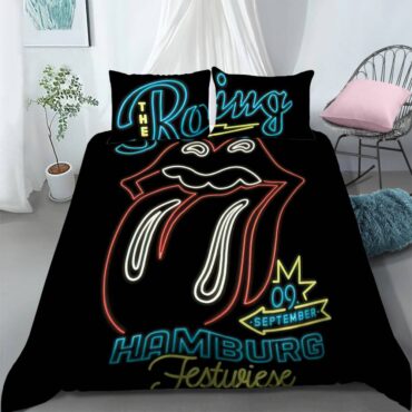 The Rolling Stones No Filter Tour Hamburg Germany Bedding Set