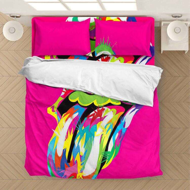 The Rolling Stones Mouth Swag Bedding Set