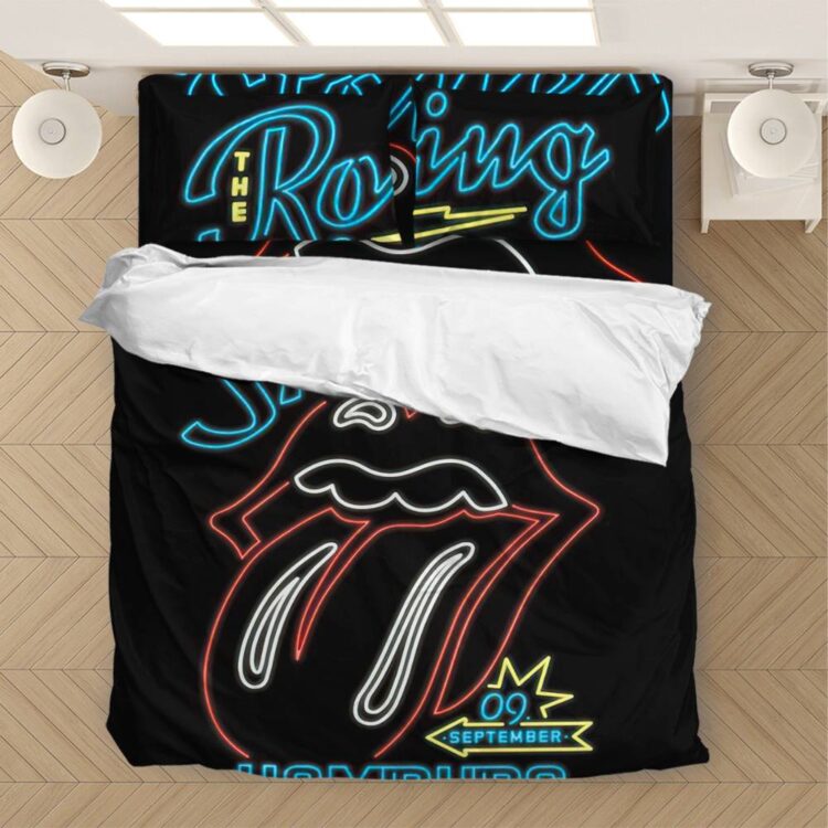 The Rolling Stones No Filter Tour Hamburg Germany Bedding Set