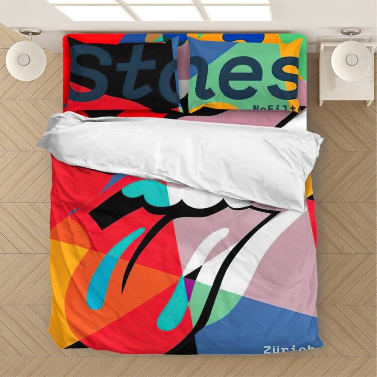 The Rolling Stones No Filter Tour Zurich Bedding Set