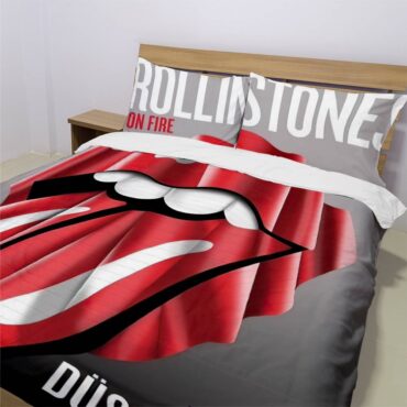 The Rolling Stones 14 On Fire Dusseldorf Bedding Set