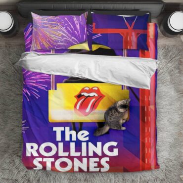 The Rolling Stone Zip Code Tour 2015 Milwaukee Bedding Set