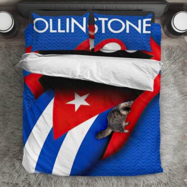 The Rolling Stones Havana Cuba 2016 Bedding Set