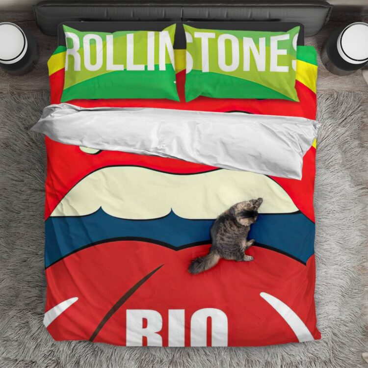 The Rolling Stones Tropical Rio 2016 Bedding Set