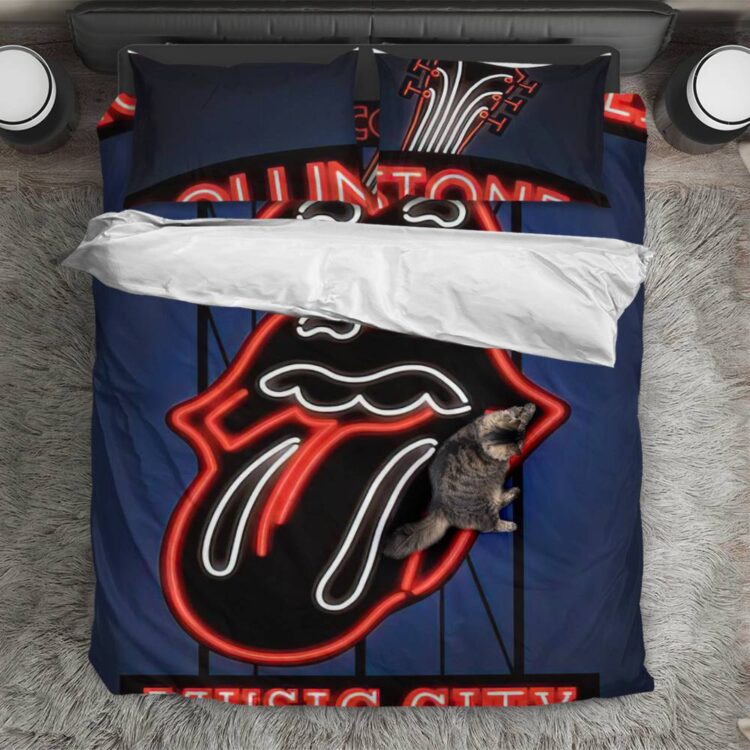 The Rolling Stones Zip Code Tour  Nashville 2015 Bedding Set