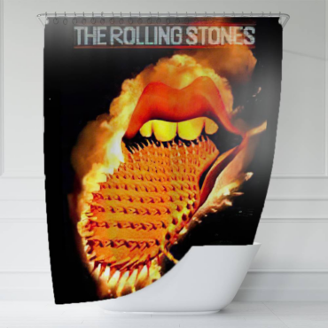 The Rolling Stones Phoenix Arizona Art Shower Curtain