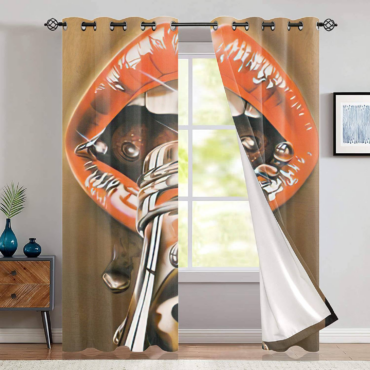 The Rolling Stones Thirsty Window Curtain