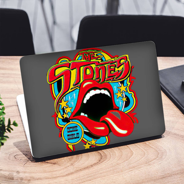 The Rolling Stones Bullet in Mouth Macbook Case