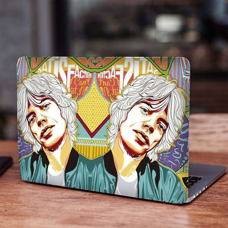 The Rolling Stones Colorful Sunshine Macbook Case