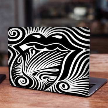 The Rolling Stones maze logo Macbook Case